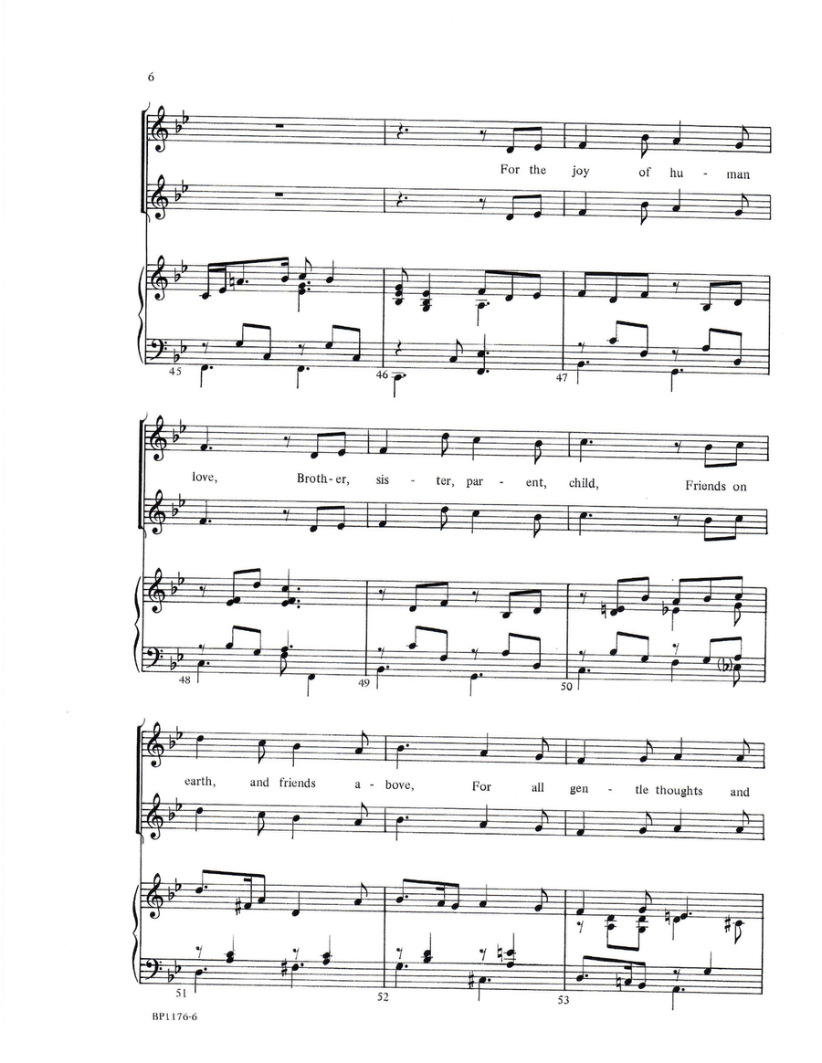 For the Beauty of the Earth - Carter 2-Part scores gallery preview page 6
