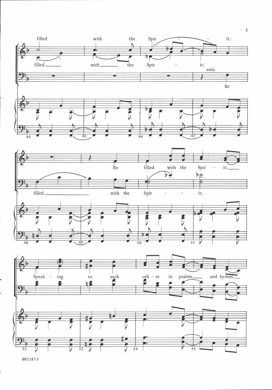 A Spiritual Song A Spiritual Song 4-Part scores gallery preview page 5