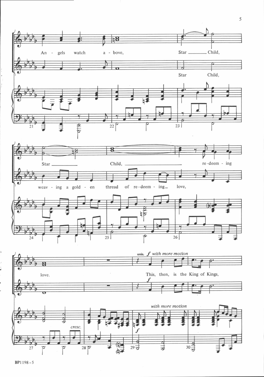 Star Child - SSA Star Child - SSA SSA scores gallery preview page 4