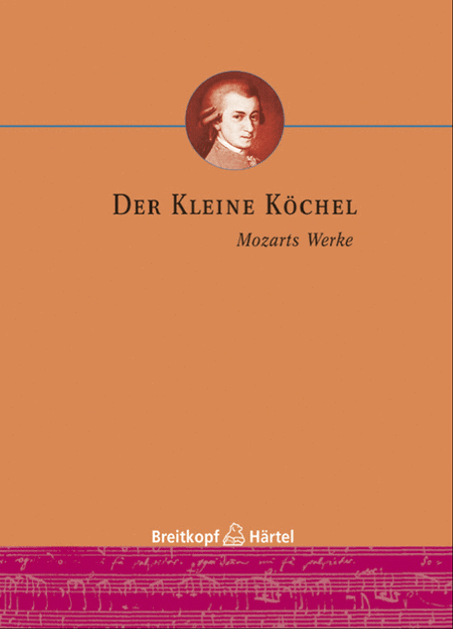Koechel-Verzeichnis (KV) Collection / Songbook scores gallery preview page 1