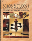 Solos And Etudes, Book1 - Score