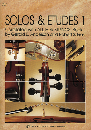 Solos And Etudes, Book1 - Viola