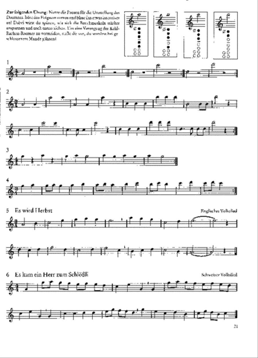 Die Altblockflote Recorder scores gallery preview page 2