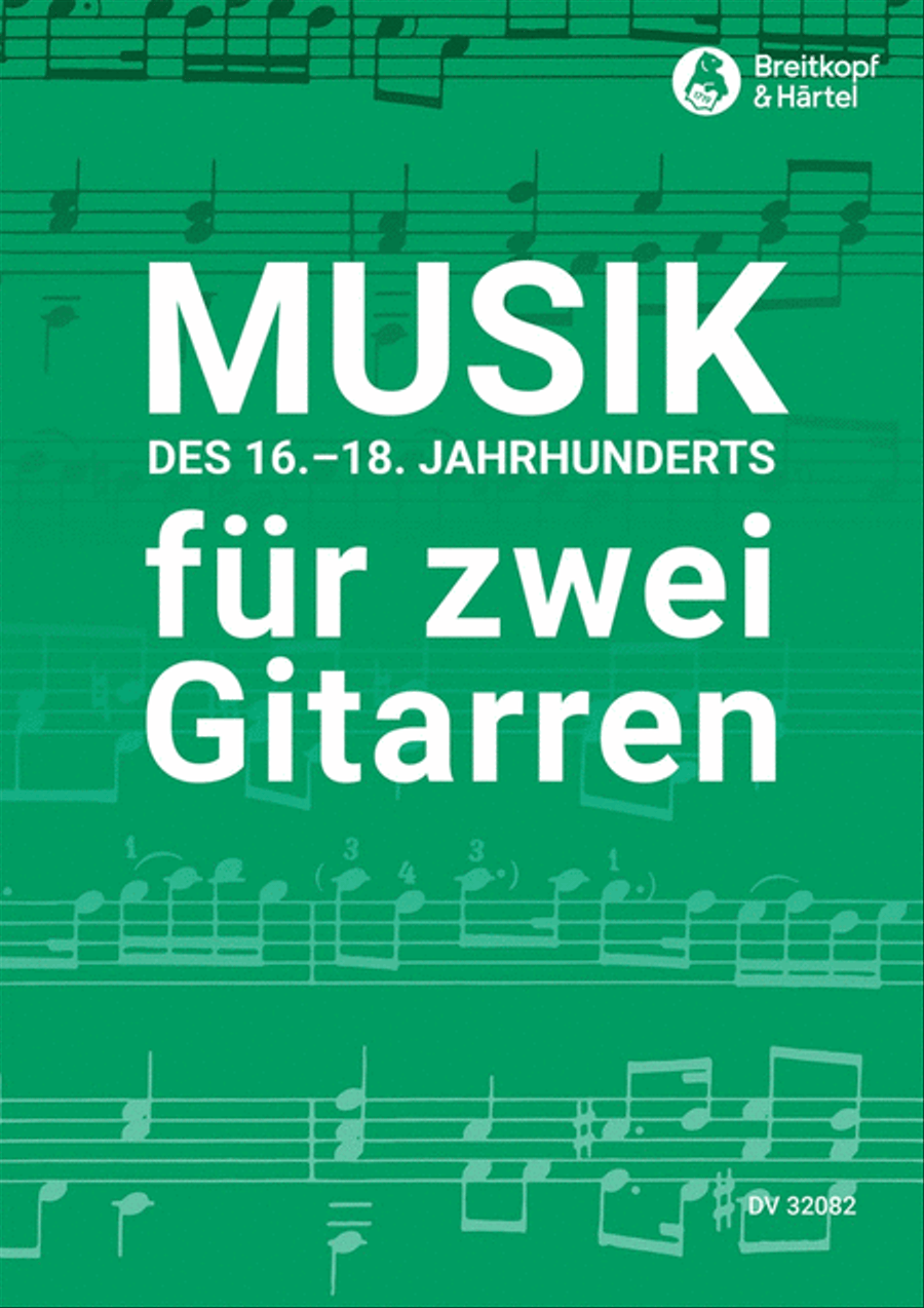 Music from the 16th – 18th Century Acoustic Guitar scores gallery preview page 1