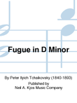 Fugue in D Minor mini preview