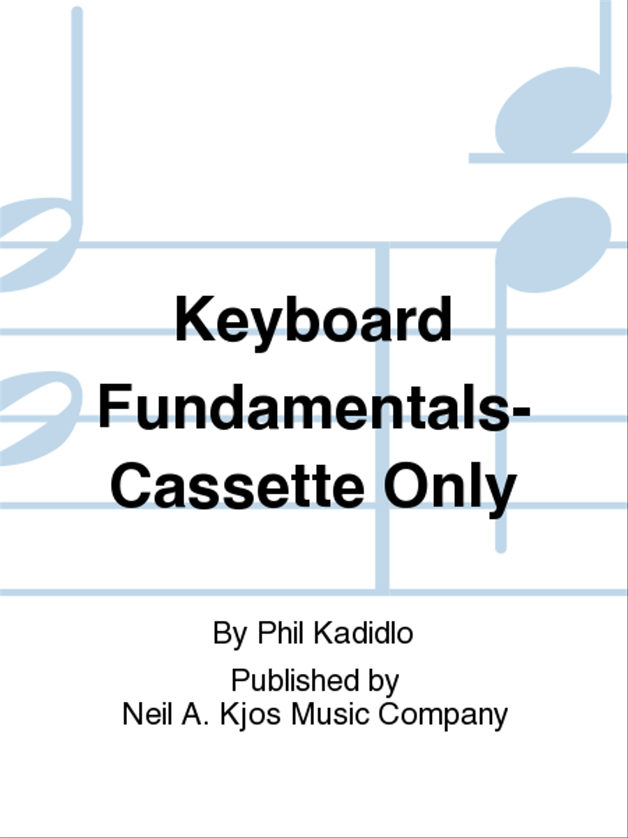 Keyboard Fundamentals-Cassette Only Piano scores gallery preview page 1