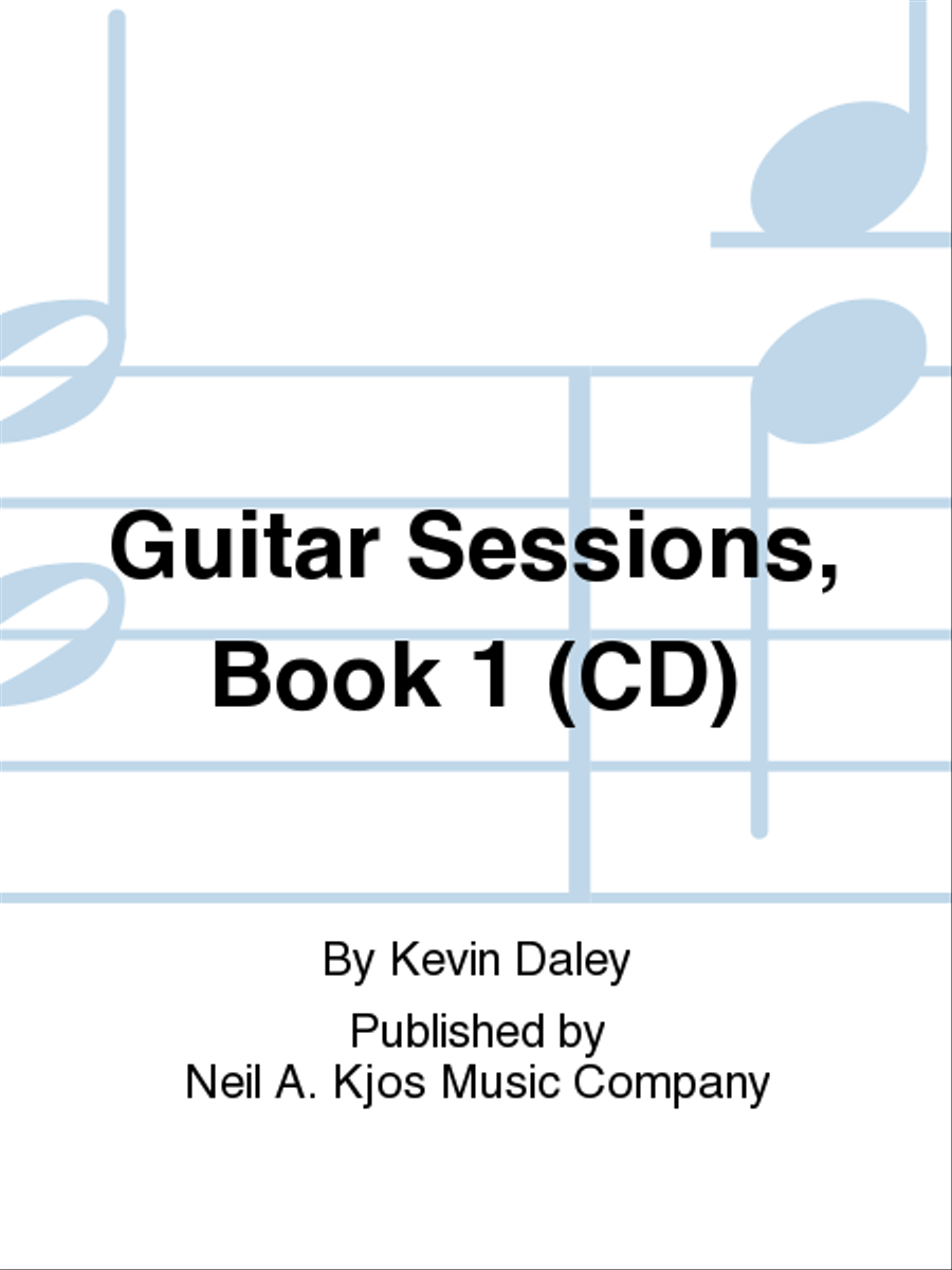 Guitar Sessions, Book 1 (CD) Guitar scores gallery preview page 1
