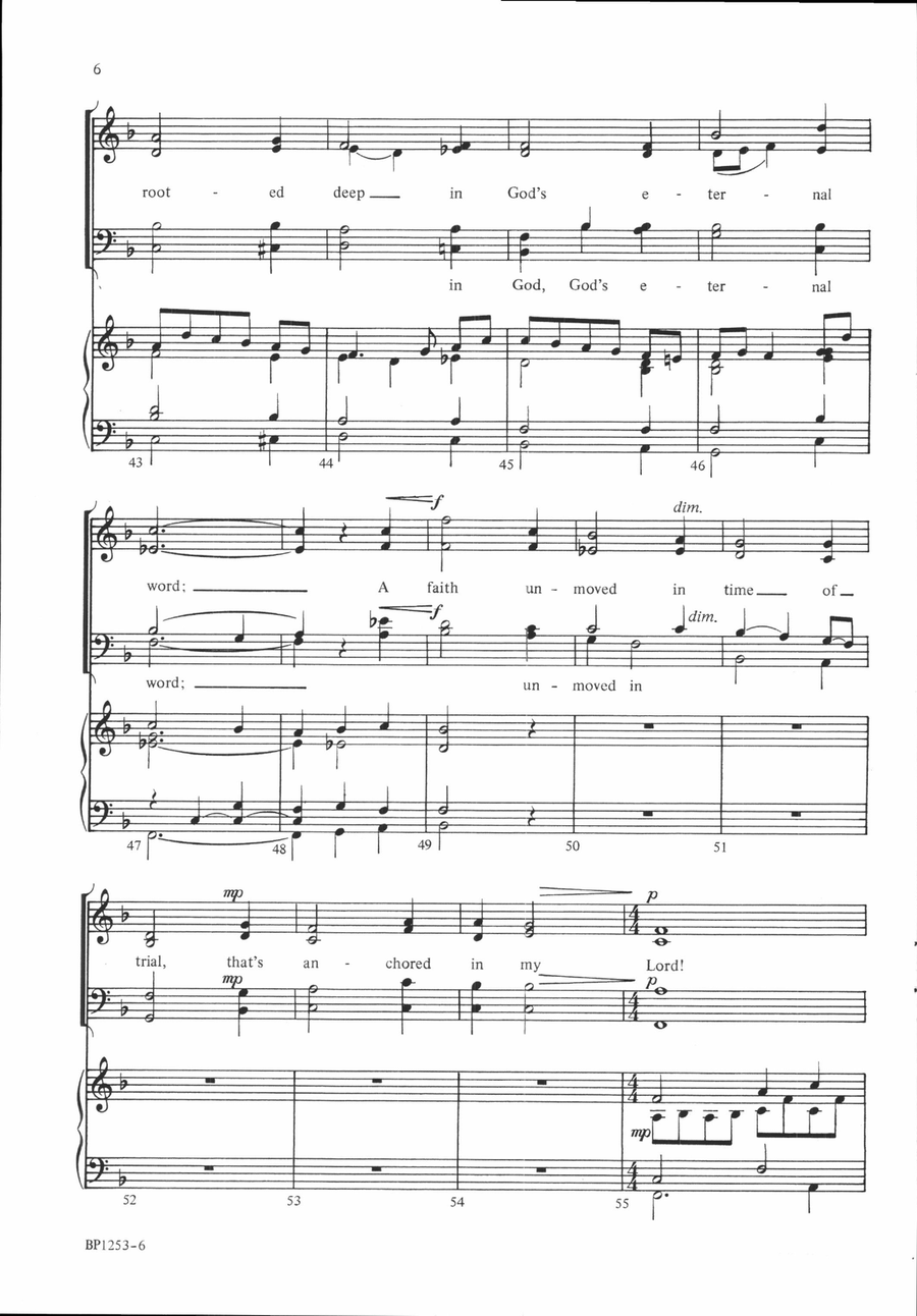 Prayer of My Heart Prayer of My Heart 4-Part scores gallery preview page 5