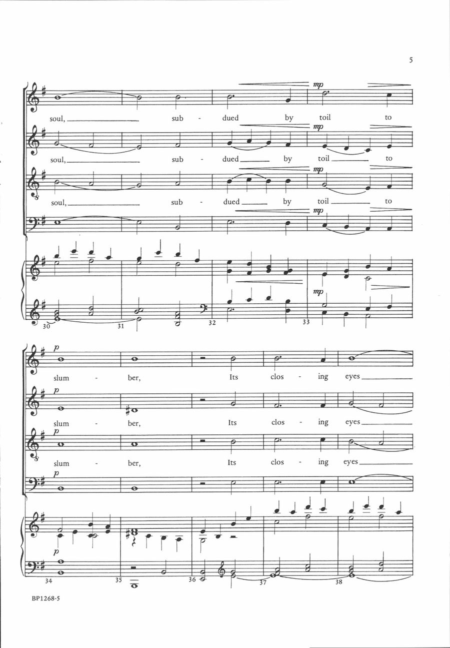 Still, Still with Thee Still, Still with Thee 4-Part scores gallery preview page 5