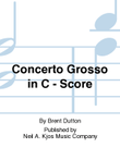 Concerto Grosso in C - Score