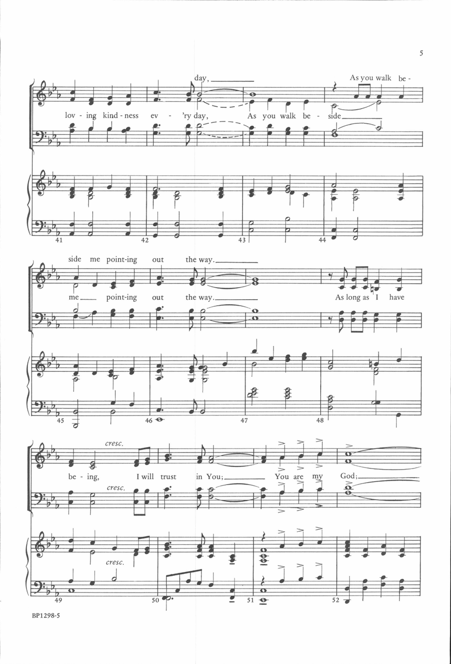 As Long As I Have Breath As Long As I Have Breath 4-Part scores gallery preview page 5