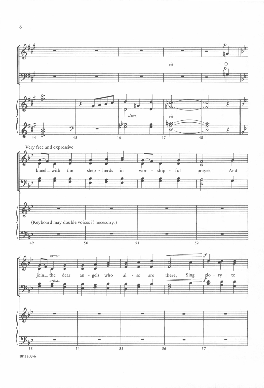 Come Hither, Ye Children Come Hither, Ye Children 4-Part scores gallery preview page 5