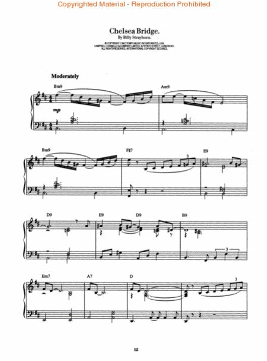 Duke Ellington - Jazz Piano Piano Solo scores gallery preview page 3
