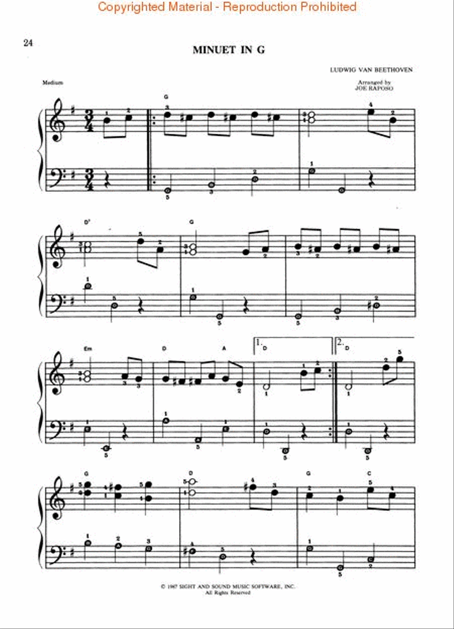Piano Classics Piano Classics Piano scores gallery preview page 5