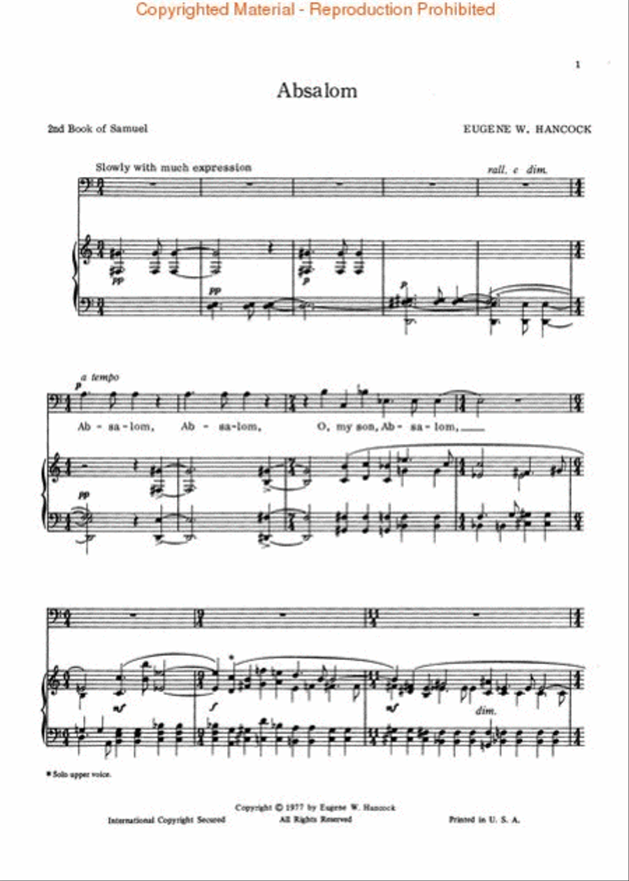 Anthology of Art Songs by Black American Composers Voice Solo scores gallery preview page 2