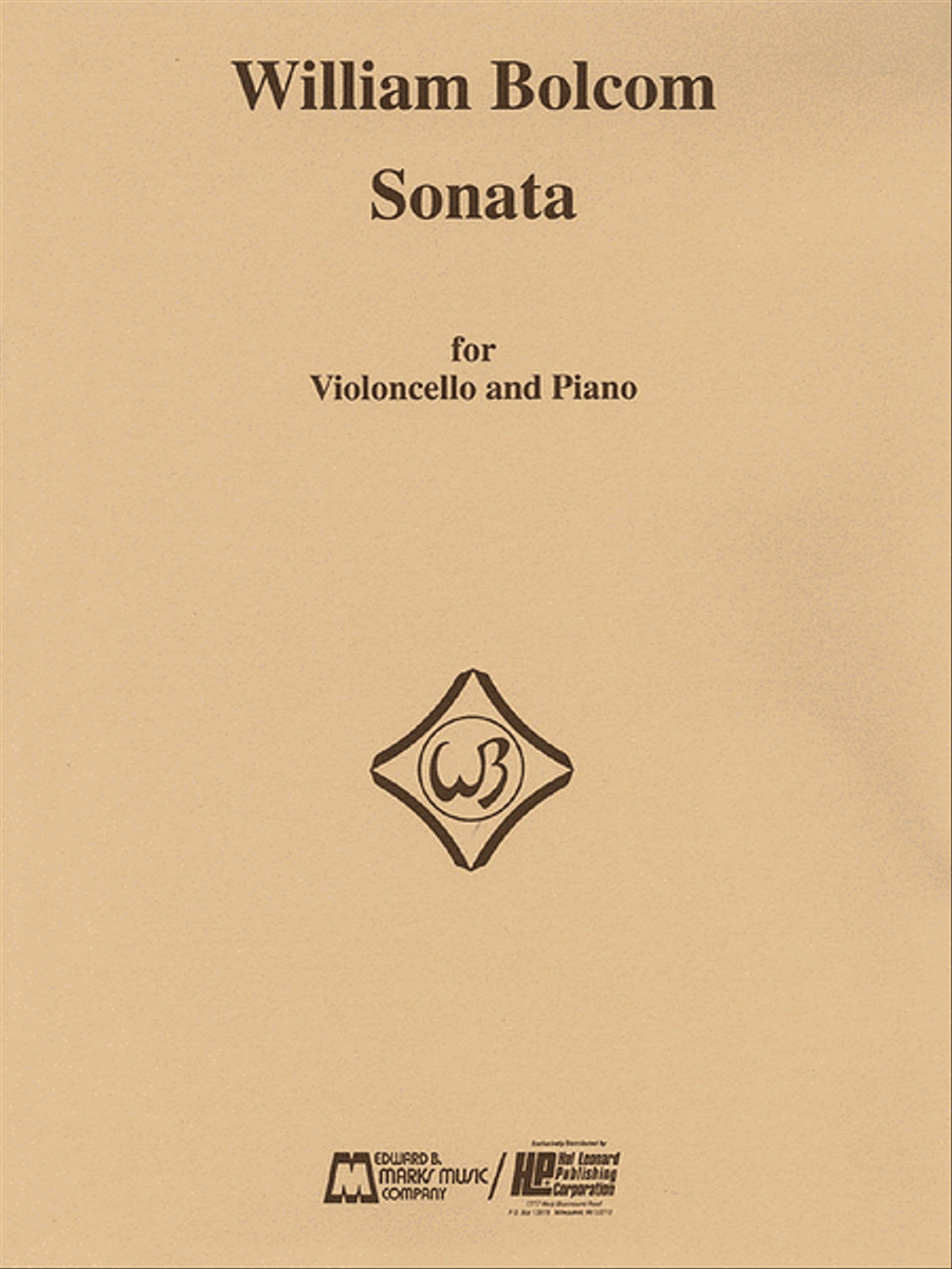 Sonata for Violincello Sonata for Violincello Violin scores gallery preview page 1