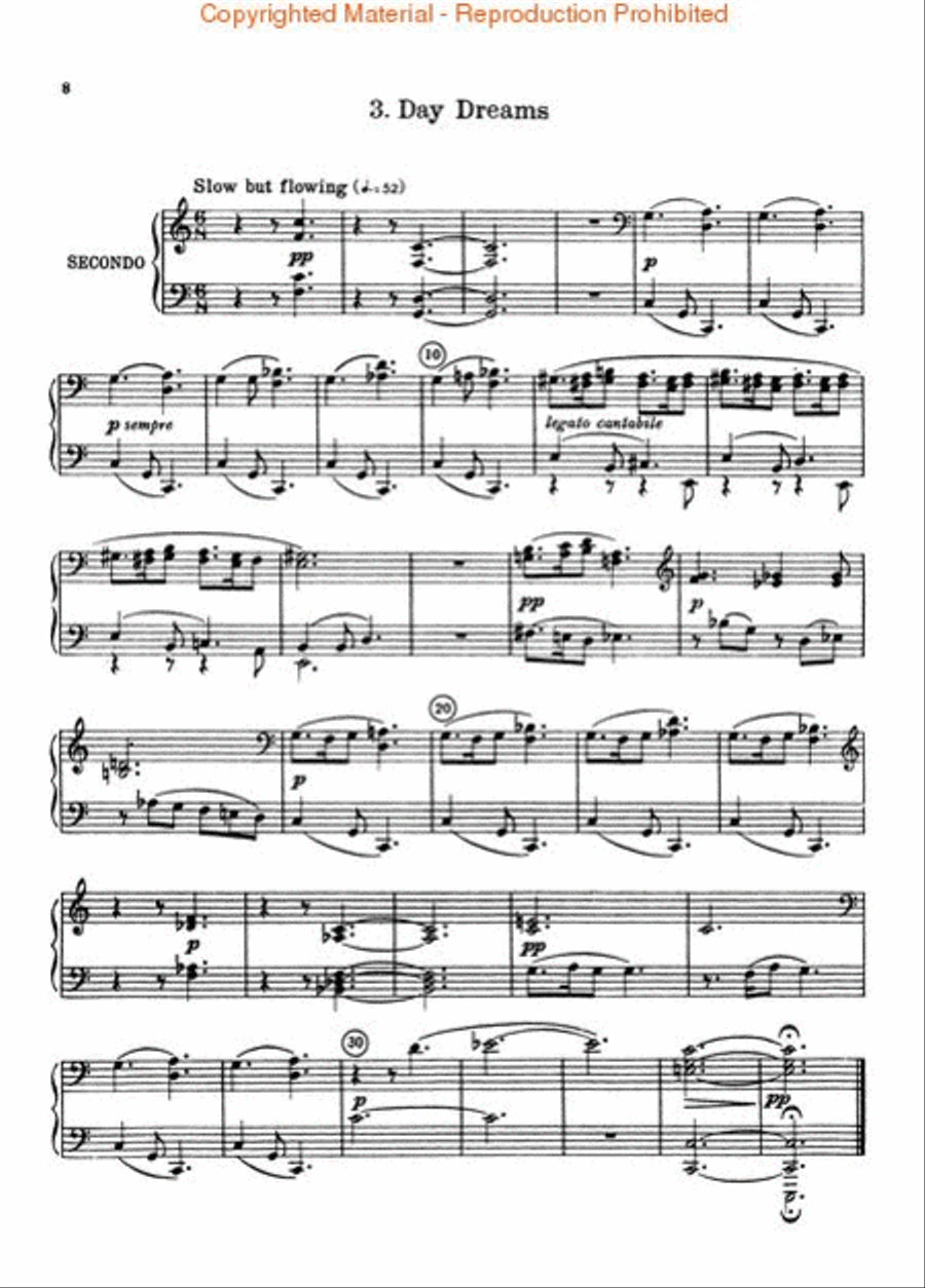 Five Images Five Images Piano Duet scores gallery preview page 3
