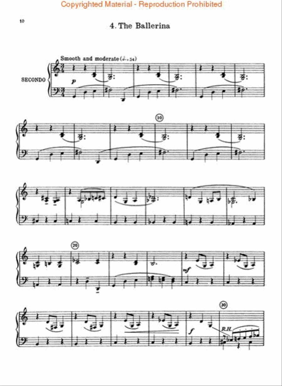 Five Images Five Images Piano Duet scores gallery preview page 4