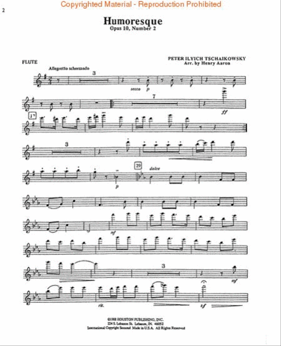 Encore Pieces For Woodwind Quintet, Vol. 1 - Flute Woodwind Quintet scores gallery preview page 2