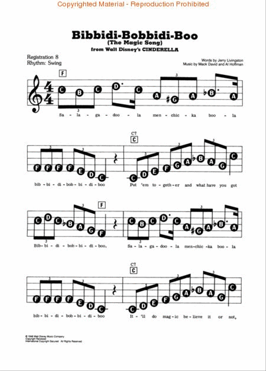 The Great Big Book of Children's Songs Electronic Keyboard scores gallery preview page 4