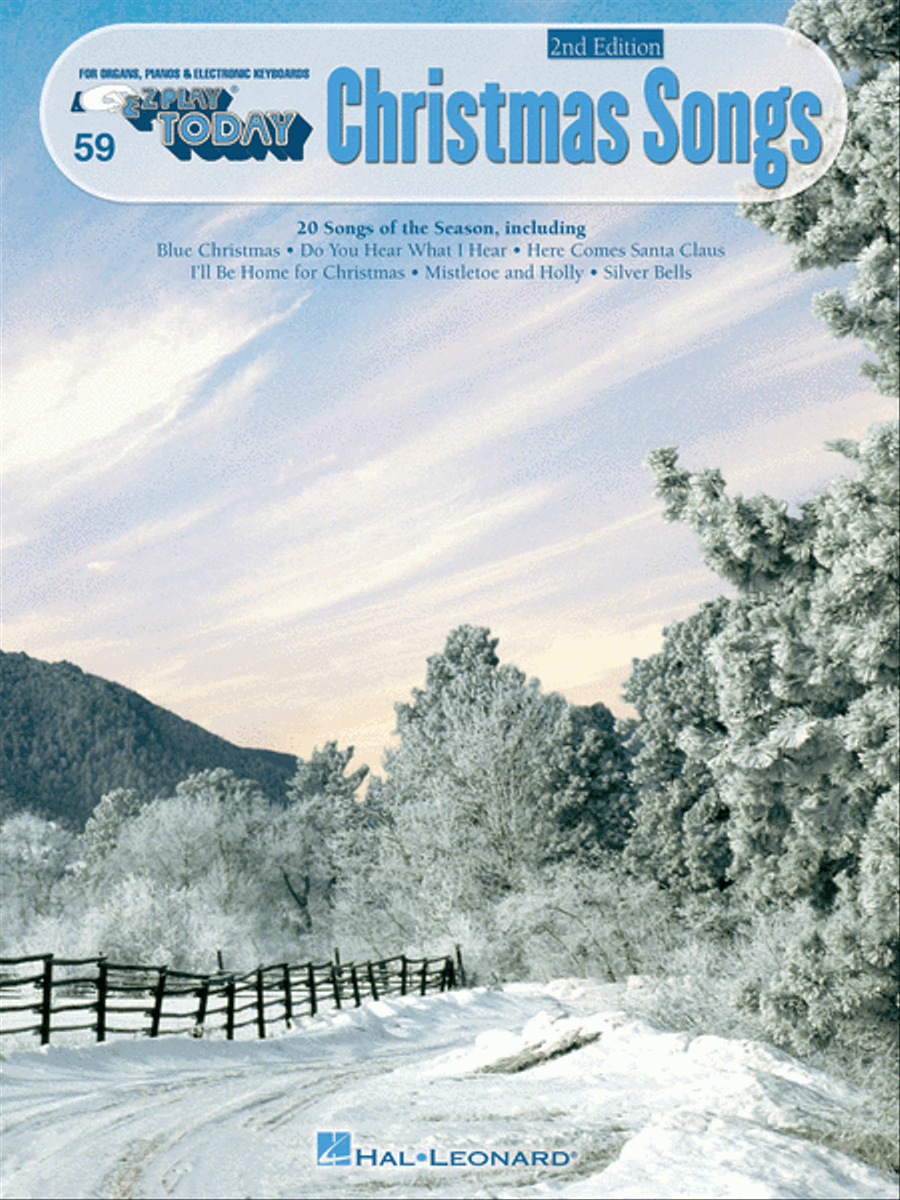 Christmas Songs – 3rd Edition Electronic Keyboard scores gallery preview page 1