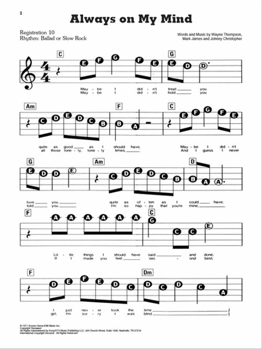 2. Country Sound – 5th Edition Electronic Keyboard scores gallery preview page 3