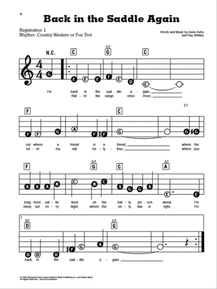 2. Country Sound – 5th Edition Electronic Keyboard scores gallery preview page 4