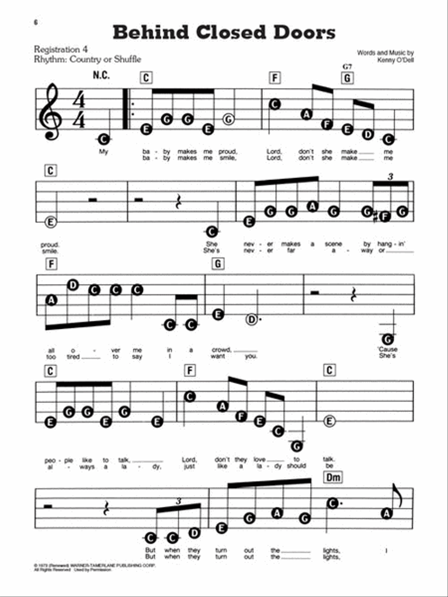 2. Country Sound – 5th Edition Electronic Keyboard scores gallery preview page 5