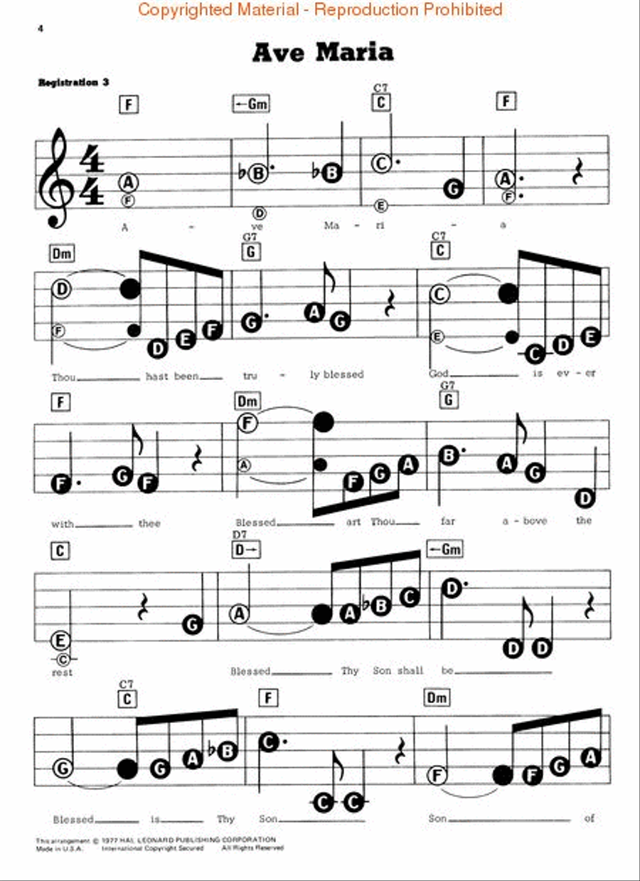 E-Z Play Today #62 - Favorite Hymns Voice scores gallery preview page 2