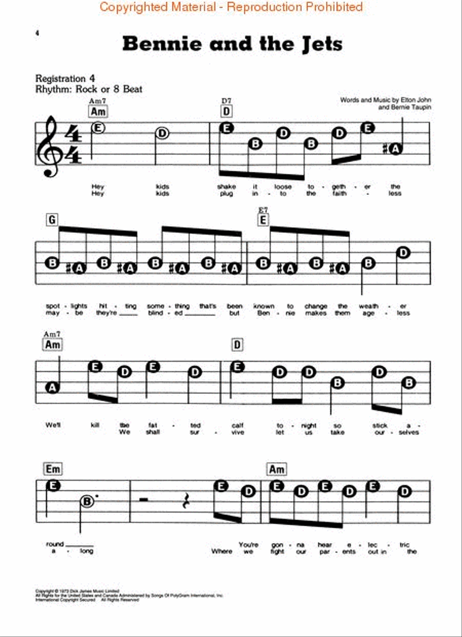 The Best of Elton John The Best of Elton John Voice scores gallery preview page 2