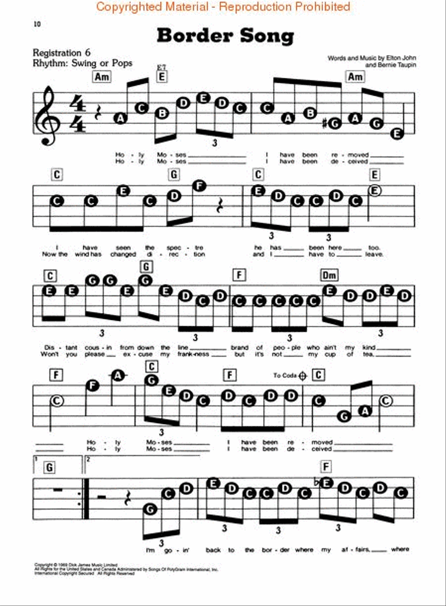 The Best of Elton John The Best of Elton John Voice scores gallery preview page 3