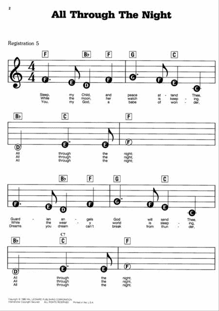 Disney Christmas Favorites Electronic Keyboard scores gallery preview page 2