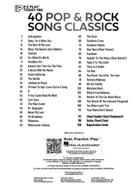 Forty Pop & Rock Song Classics Voice scores gallery preview page 4