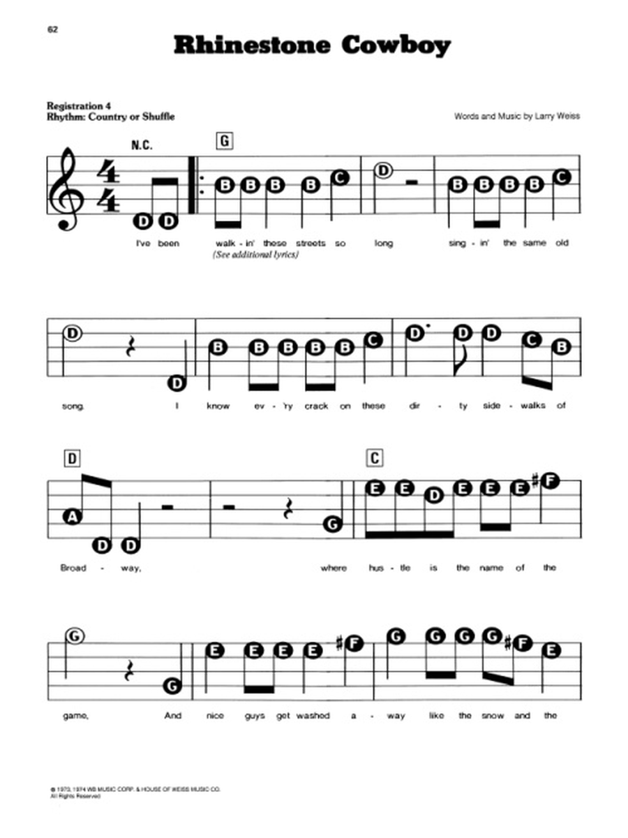 Forty Pop & Rock Song Classics by Various Voice - Sheet Music page 7