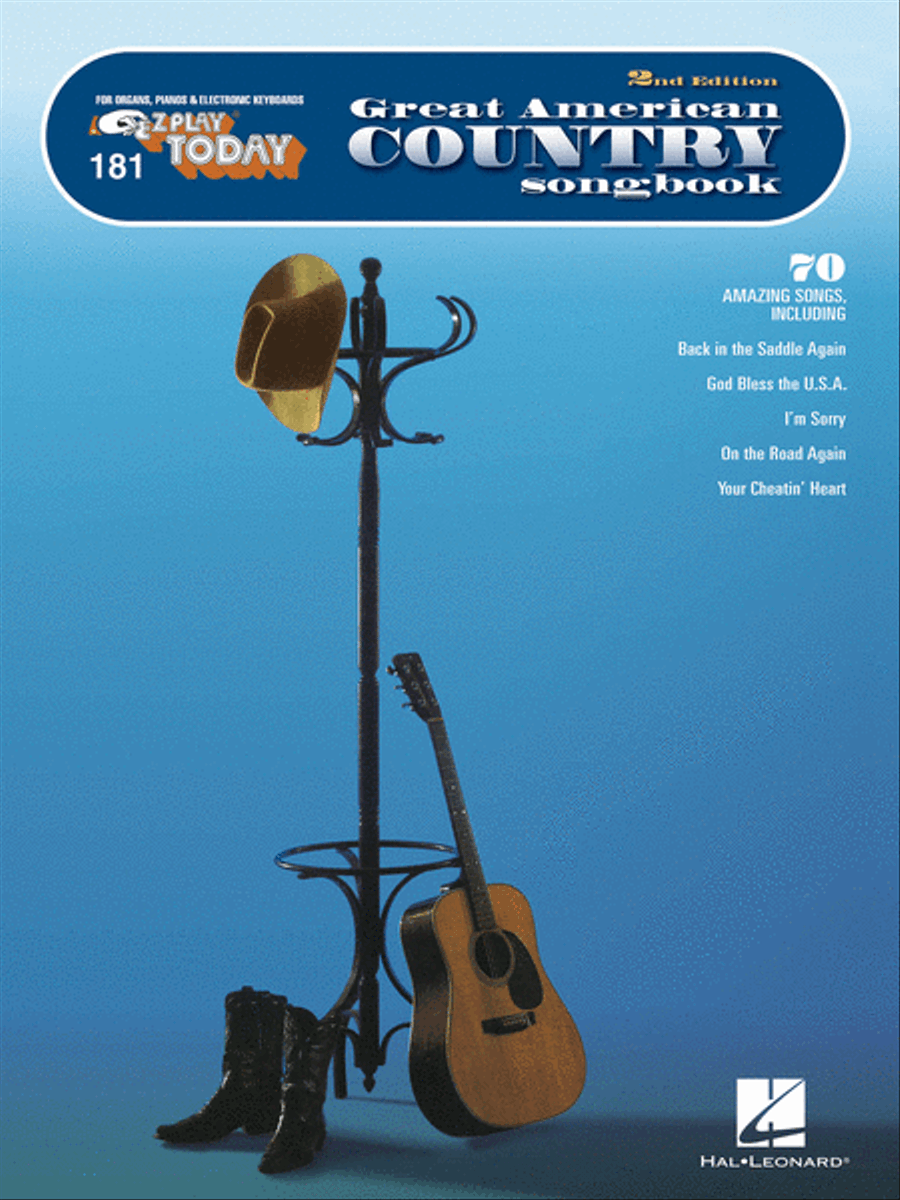 Great American Country Songbook – 2nd Edition by Various Electronic Keyboard - Sheet Music