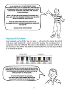 Kid's Keyboard Course – Book 1 Electronic Keyboard scores gallery preview page 4