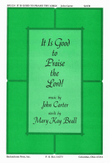 It Is Good to Praise the Lord mini preview