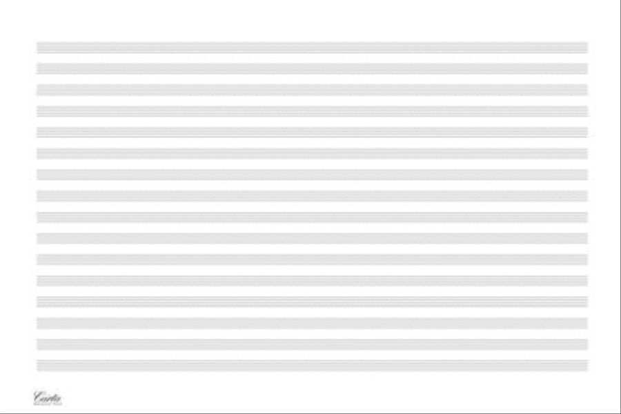 Carta Manuscript Paper No. 27 – Professional Staff Paper scores gallery preview page 4
