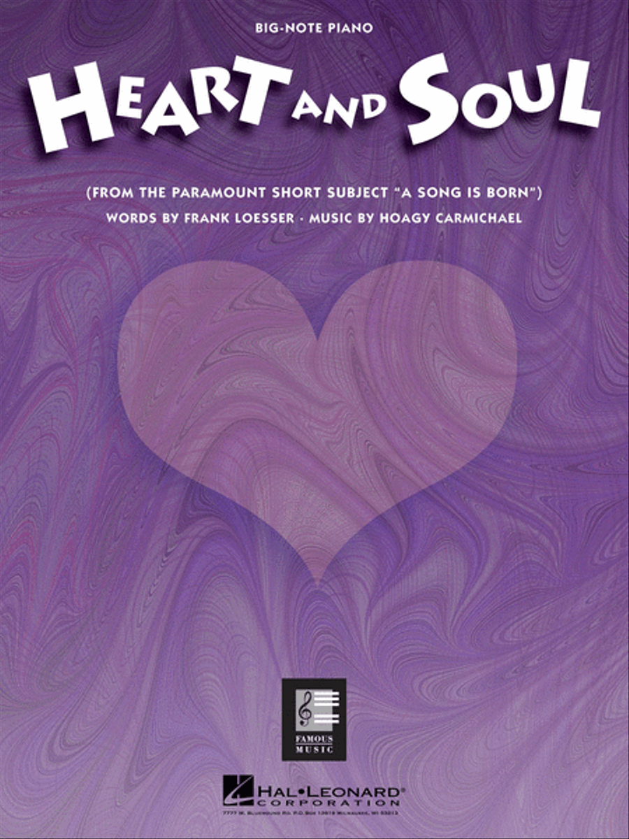 Heart and Soul Easy Piano scores gallery preview page 1