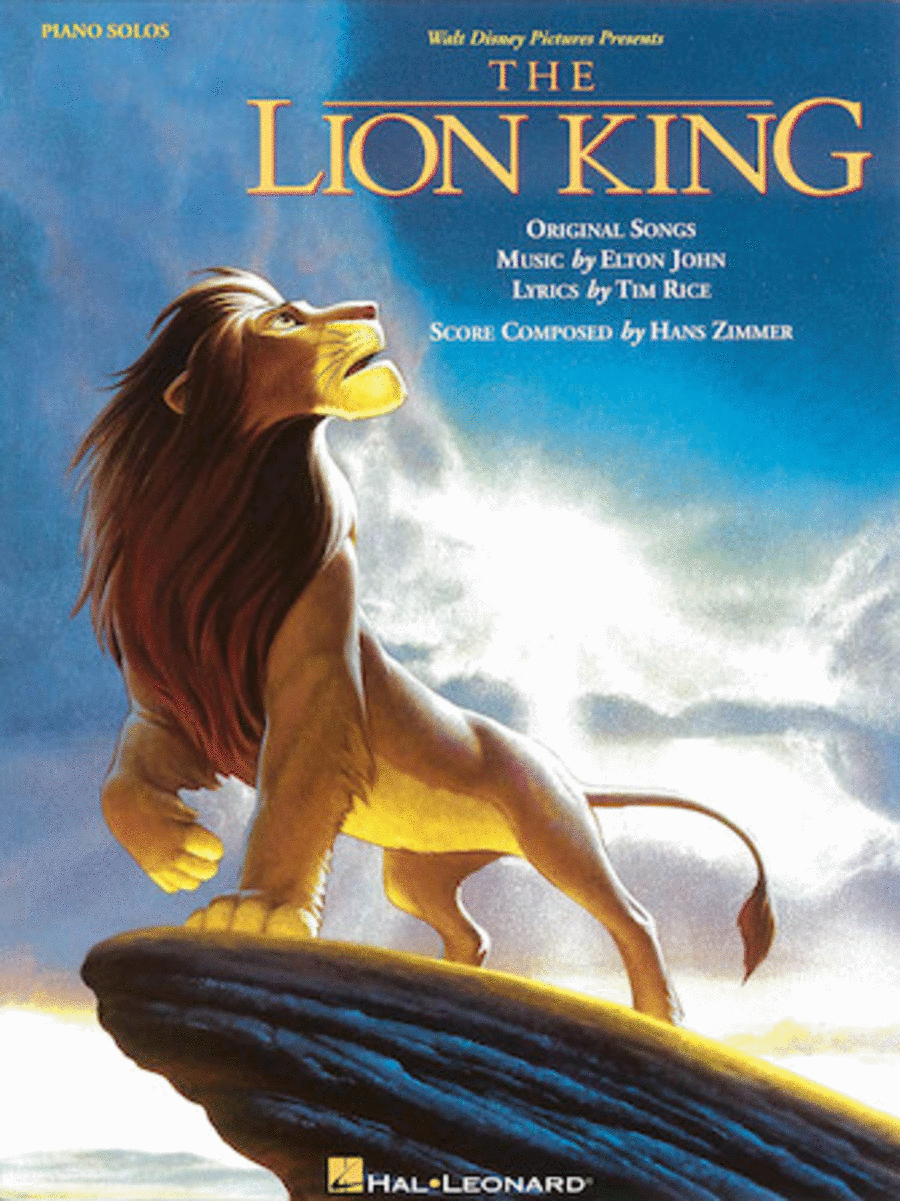 The Lion King Piano Solo scores gallery preview page 1