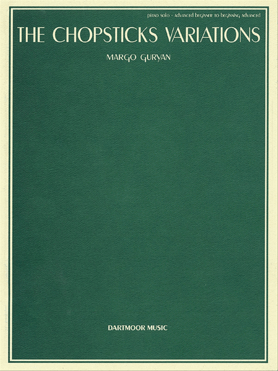 The Chopsticks Variations Piano Solo scores gallery preview page 1