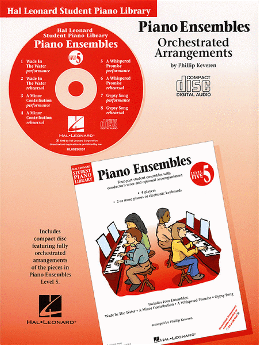 Piano Ensembles - Level 5 - CD Piano Method scores gallery preview page 1