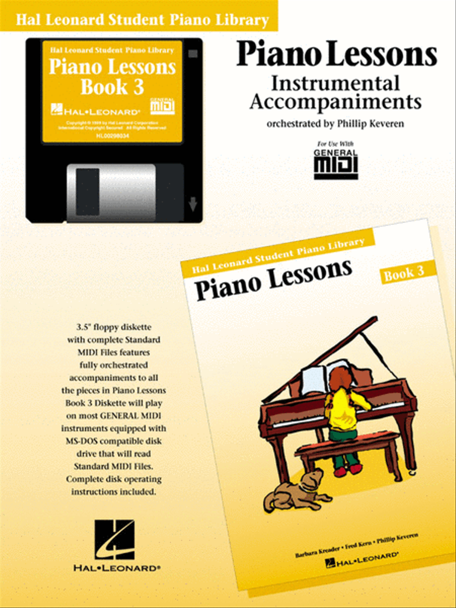 Pno Lsns Bk 3 Disk Intern'l Piano Method scores gallery preview page 1