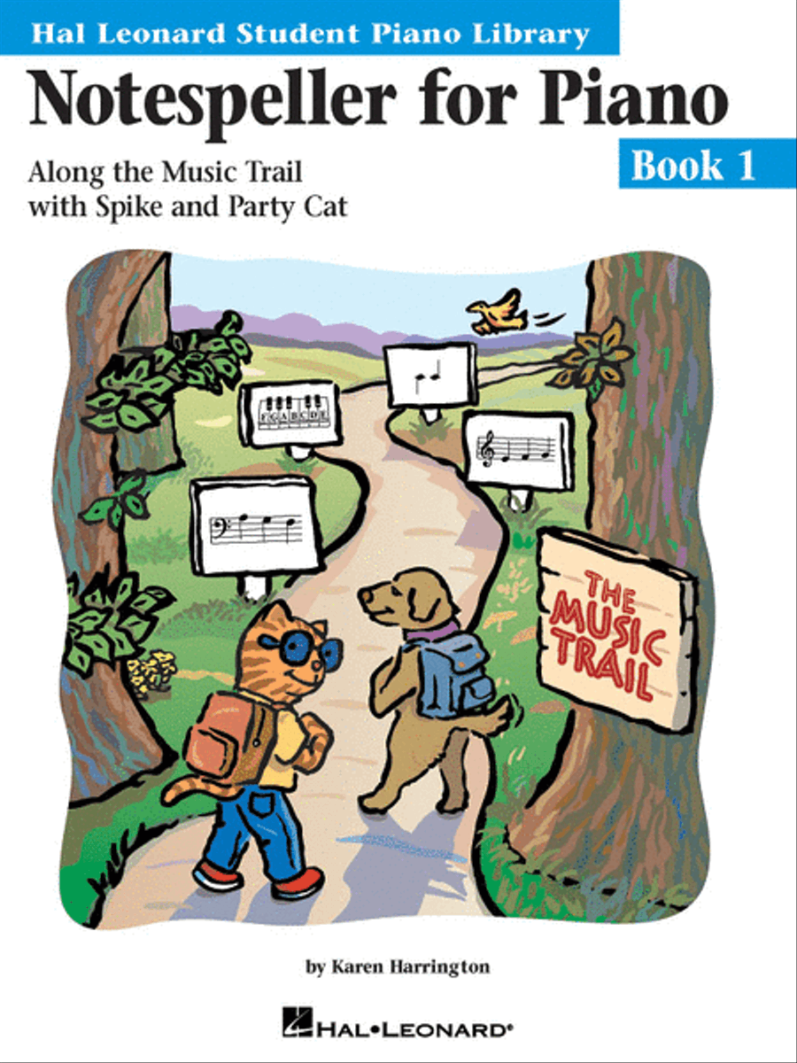 Notespeller For Piano 1 International Piano Method scores gallery preview page 1