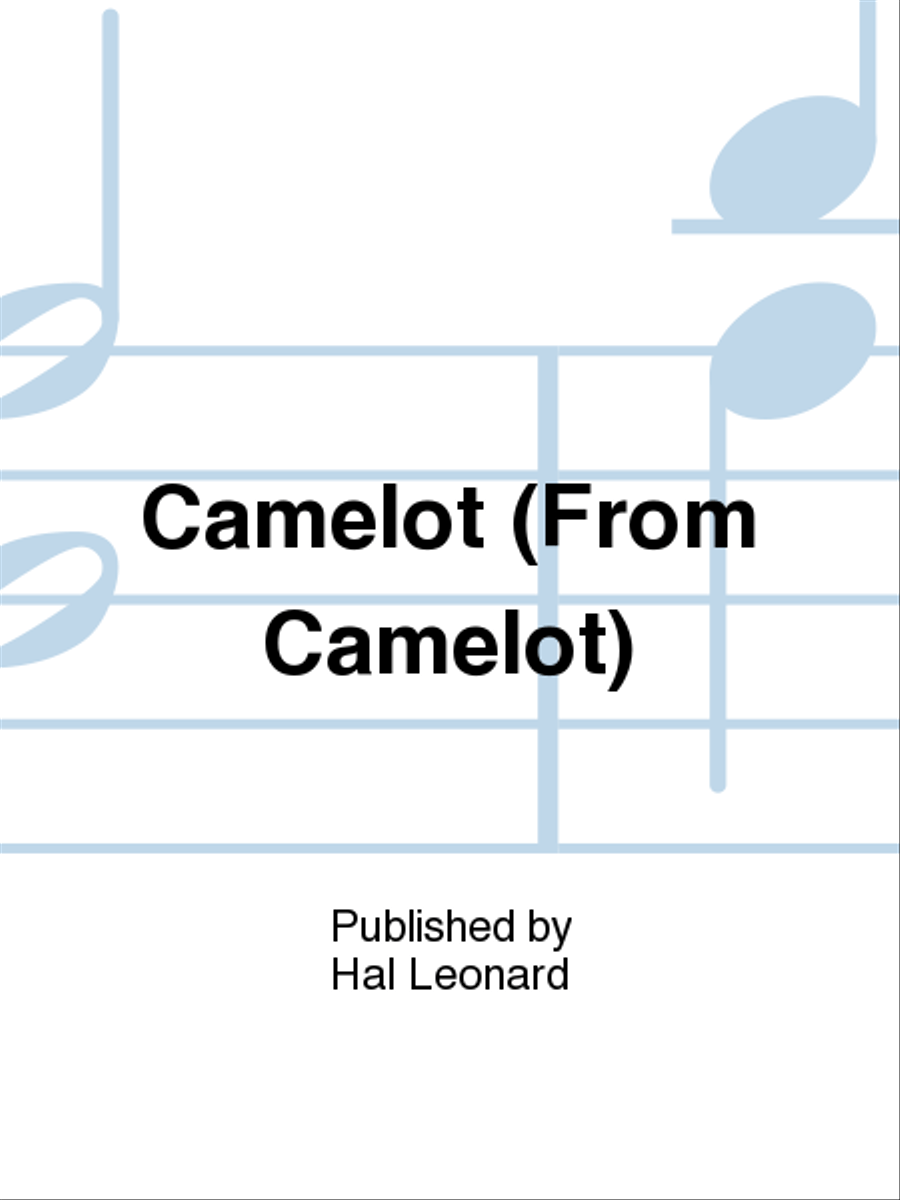 Camelot (From Camelot) Piano, Vocal, Guitar scores gallery preview page 1
