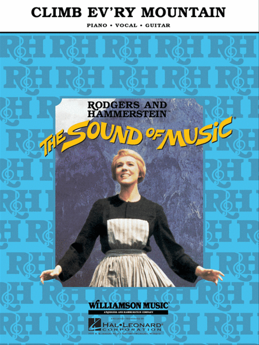 Climb Ev'ry Mountain (from The Sound of Music) Piano, Vocal, Guitar scores gallery preview page 1