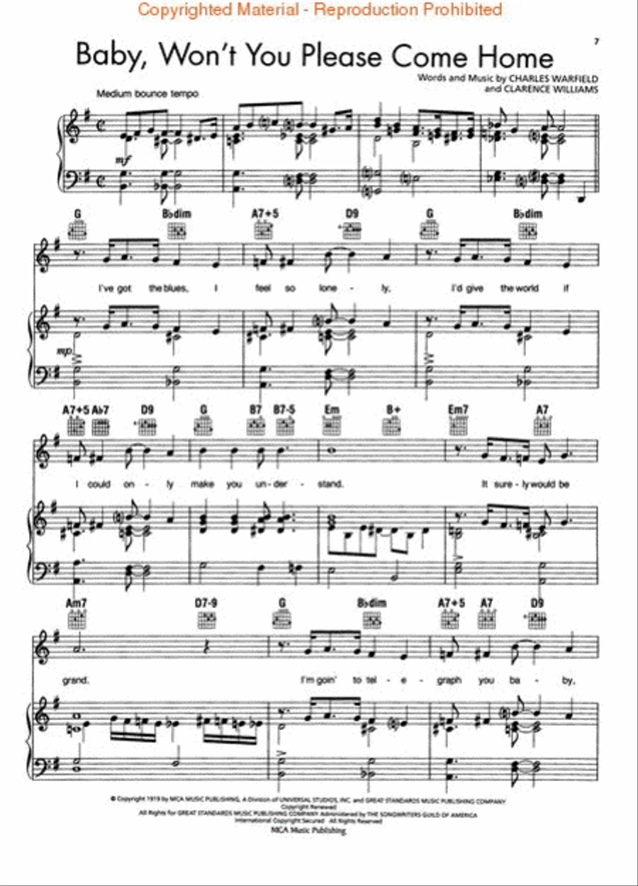 The Louis Prima Songbook Piano, Vocal, Guitar scores gallery preview page 2