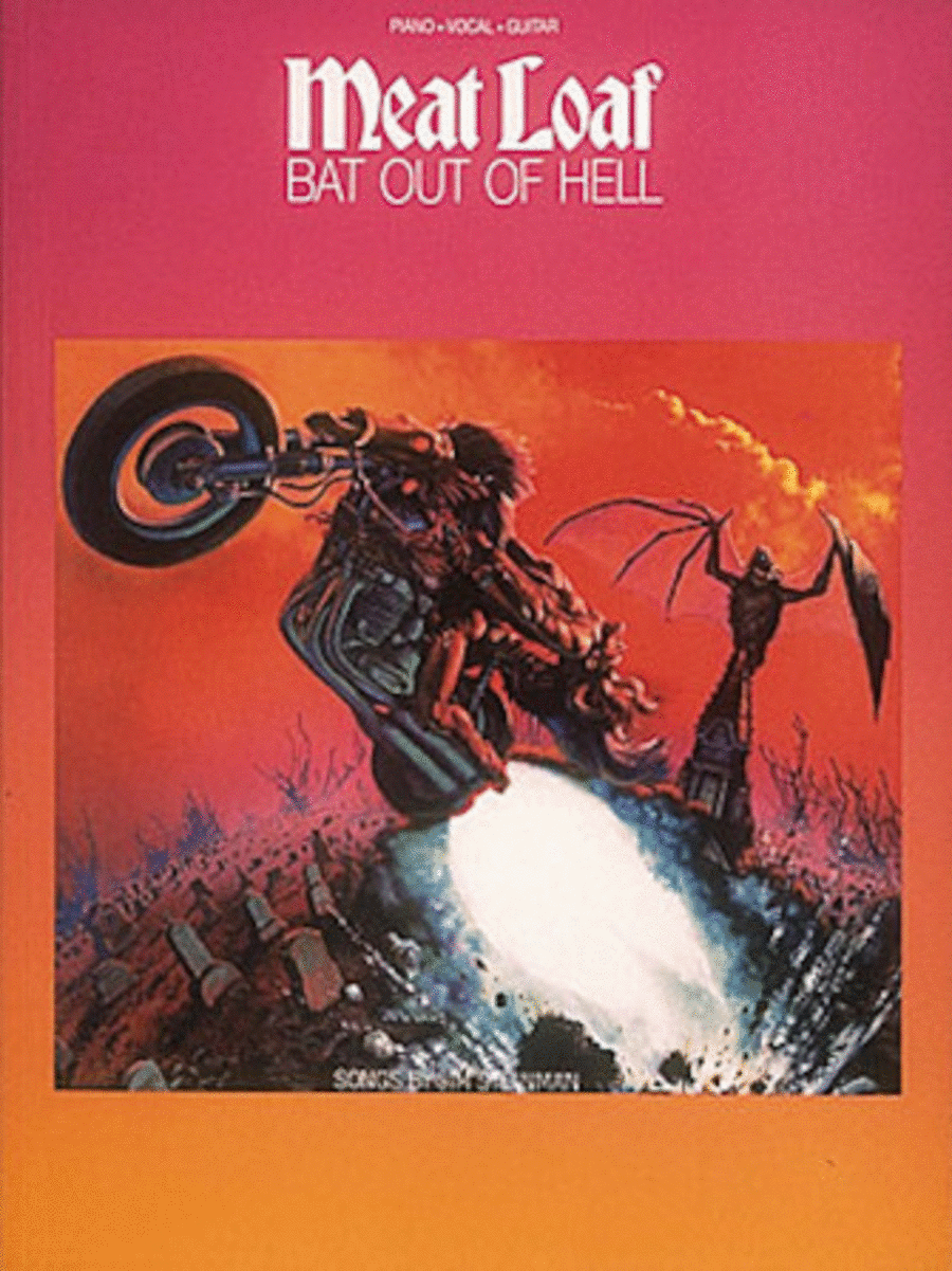 Meat Loaf – Bat Out of Hell Piano, Vocal, Guitar scores gallery preview page 1