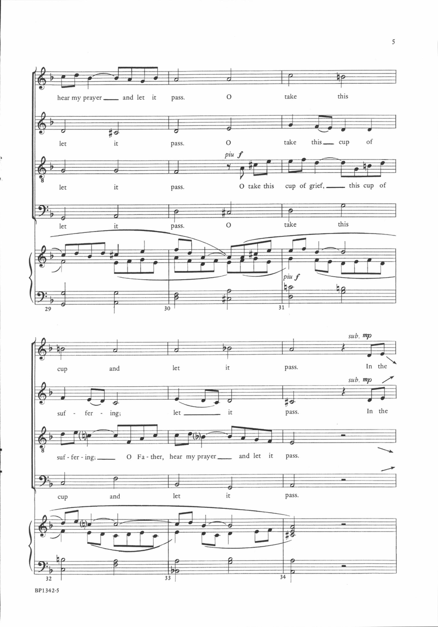 In the Garden In the Garden 4-Part scores gallery preview page 5
