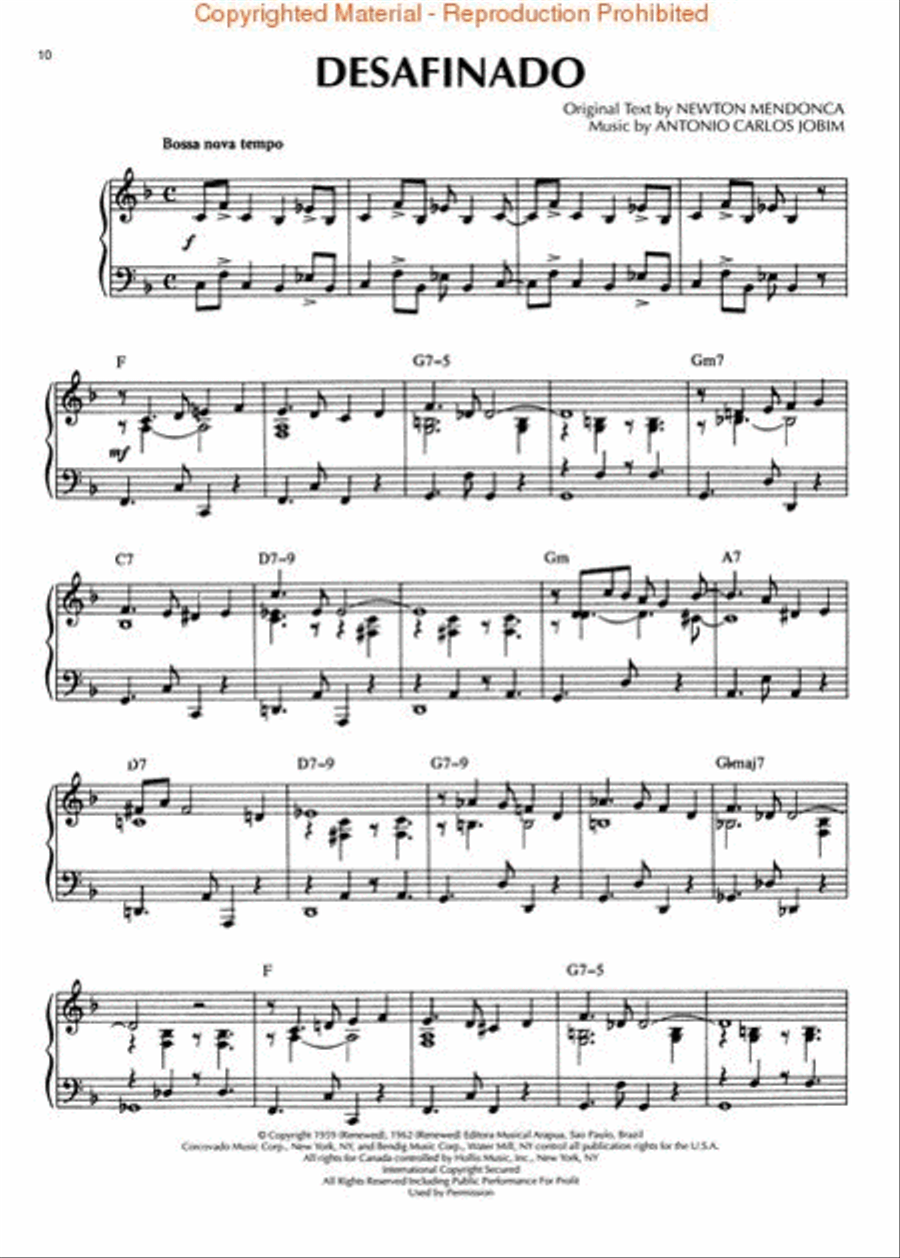 The Lighter Side of Jazz Piano Solo scores gallery preview page 4